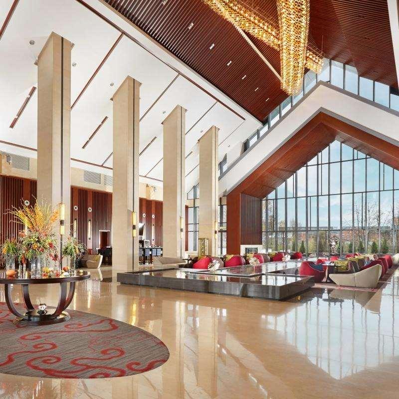 Beijing Hotel Minsk Interiér fotografie Lobby